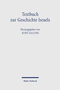 Cover: Textbuch zur Geschichte Israels - Mohr Siebeck