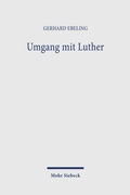 Cover: Umgang mit Luther - Mohr Siebeck