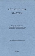 Cover: R&uuml;ckzug des Staates? - Kohlhammer