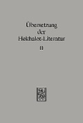 Cover: &Uuml;bersetzung der Hekhalot-Literatur - Mohr Siebeck