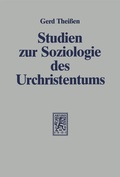 Cover: Studien zur Soziologie des Urchristentums - Mohr Siebeck