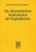 Cover: Die &ouml;konomischen Institutionen des Kapitalismus - Mohr Siebeck