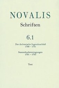 Cover: Der dichterische Jugendnachlass (1788-1791) und Stammbucheintragungen (1791-1793) - Kohlhammer