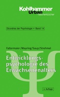 Cover: Entwicklungspsychologie des Erwachsenenalters - Kohlhammer