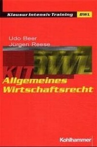 Abbildung von: Allgemeines Wirtschaftsrecht - Kohlhammer