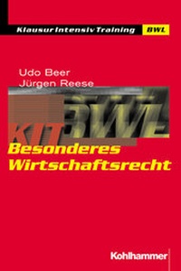 Abbildung von: Besonderes Wirtschaftsrecht - Kohlhammer