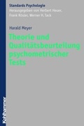 Bild: Theorie und Qualitätsbeurteilung psychometrischer Tests - Kohlhammer