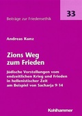 Cover: Zions Weg zum Frieden - Kohlhammer