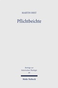 Cover: Pflichtbeichte - Mohr Siebeck