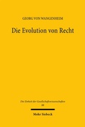 Cover: Die Evolution von Recht - Mohr Siebeck