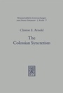 Cover: The Colossian Syncretism - Mohr Siebeck