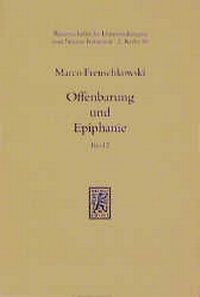Abbildung von: Offenbarung und Epiphanie - Mohr Siebeck