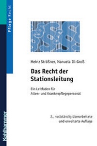 Abbildung von: Das Recht der Stationsleitung - Kohlhammer