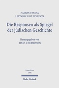 Cover: Die Responsen als Spiegel der j&uuml;dischen Geschichte - Mohr Siebeck