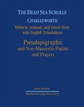 Cover: The Dead Sea Scrolls. Hebrew, Aramaic, and Greek Texts with English Translations - Mohr Siebeck