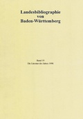 Cover: Landesbibliographie Ba.-W&uuml;rtt. Band 19 - Kohlhammer