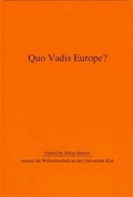 Cover: Quo Vadis Europe? - Mohr Siebeck
