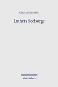 Cover: Luthers Seelsorge - Mohr Siebeck