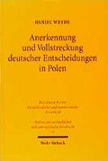 Abbildung von: Anerkennung und Vollstreckung deutscher Entscheidungen in Polen - Mohr Siebeck