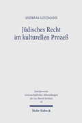 Cover: J&uuml;disches Recht im kulturellen Proze&szlig; - Mohr Siebeck