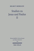 Cover: Studien zu Jesus und Paulus II - Mohr Siebeck