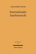 Cover: Internationales Insolvenzrecht - Mohr Siebeck