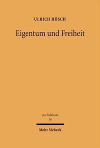 Abbildung von: Eigentum und Freiheit - Mohr Siebeck