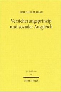 Abbildung von: Versicherungsprinzip und sozialer Ausgleich - Mohr Siebeck