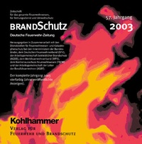 Abbildung von: BRANDSchutz 2003 auf CD-ROM - Kohlhammer