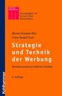Cover: Strategie und Technik der Werbung - Kohlhammer