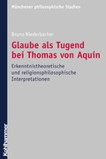Cover: Glaube als Tugend bei Thomas von Aquin - Kohlhammer