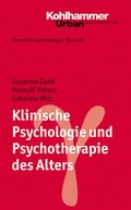 Cover: Klinische Psychologie und Psychotherapie des Alters - Kohlhammer