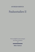 Cover: Paulusstudien - Mohr Siebeck
