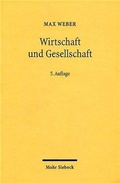 Cover: Wirtschaft und Gesellschaft - Mohr Siebeck