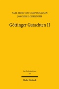 Cover: G&ouml;ttinger Gutachten II - Mohr Siebeck