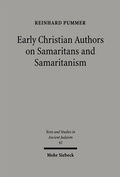 Cover: Early Christian Authors on Samaritans and Samaritanism - Mohr Siebeck