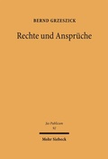 Bild: Rechte und Ansprüche - Mohr Siebeck