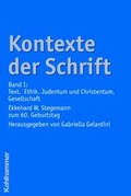 Cover: Kontexte der Schrift - Kohlhammer