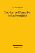 Abbildung von: Tatsachen und Normarbeit im Rechtsvergleich - Mohr Siebeck
