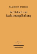 Bild: Rechtskauf und Rechtsmängelhaftung - Mohr Siebeck