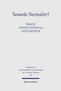Cover: "Towards Normality?" - Mohr Siebeck