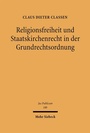 Cover: Religionsfreiheit und Staatskirchenrecht in der Grundrechtsordnung - Mohr Siebeck