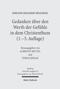 Cover: Kritische Ausgabe - Mohr Siebeck