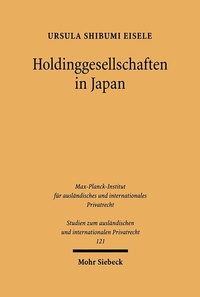 Abbildung von: Holdinggesellschaften in Japan - Mohr Siebeck