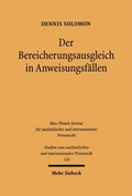 Cover: Der Bereicherungsausgleich in Anweisungsf&auml;llen - Mohr Siebeck