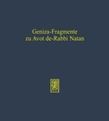Cover: Geniza-Fragmente zu Avot de-Rabbi Natan - Mohr Siebeck