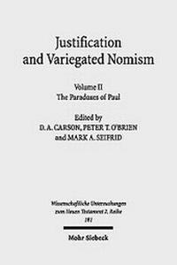 Enlarge image Cover: Justification and Variegated Nomism. Volume II - Mohr Siebeck