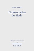 Cover: Die Konstitution der Macht - Mohr Siebeck