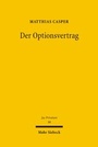 Cover: Der Optionsvertrag - Mohr Siebeck