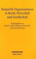 Cover: Nonprofit-Organisationen in Recht, Wirtschaft und Gesellschaft - Mohr Siebeck
